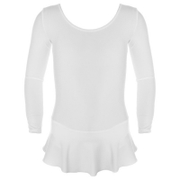 Купальник для гимнастики и танцев Grace Dance, р. 34, цвет белый Купальник для гимнастики и танцев Grace Dance, р. 34, цвет белый