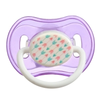 Соска - пустышка силиконовая ортодонтическая, от 3 мес., с колпачком, в контейнере, цвет фиолетовый Соска - пустышка силиконовая ортодонтическая, от 3 мес., с колпачком, в контейнере, цвет фиолетовый