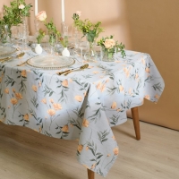 Скатерть Этель Yellow poppies 149х110 см, 100% хлопок, репс 210 г/м2 Скатерть Этель Yellow poppies 149х110 см, 100% хлопок, репс 210 г/м2