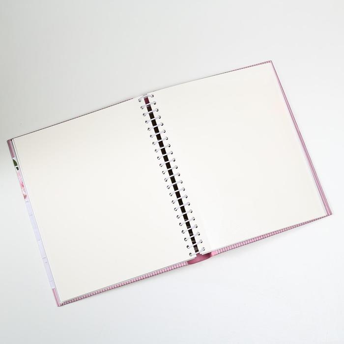 Фотоальбом магнитный 30 листов "Розовые розы"