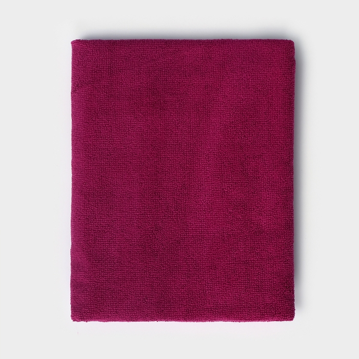 Тряпка для пола Доляна, 220 г/м², 80×100 см, микрофибра, с оверлоком, цвет МИКС Тряпка для пола Доляна, 220 г/м², 80×100 см, микрофибра, с оверлоком, цвет МИКС