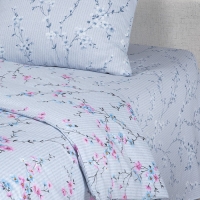 Постельное бельё евро &laquo;Гейша&raquo; 200х215см, 220х240см, 70х70см 2шт