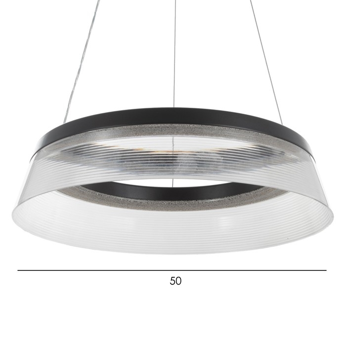 Светильник "Альхена" LED 70Вт 3000-6000К черный 45х45х10,5-110 см BayerLux