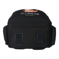 Рюкзак  эргоном.спинка Bruno Visconti 12-002 40*30*19 дев "Забавный корги" чер