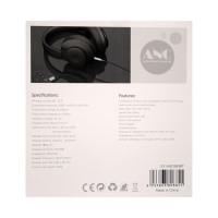 Наушники SY-ANC885BT, беспроводные, полноразмерные, Mic, Jack 3.5,  шумоподавление, чёрные