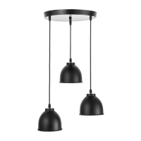 Светильник "Ласер" 3хЕ27 40Вт черный 30х30х10-110 см Светильник "Ласер" 3хЕ27 40Вт черный 30х30х10-110 см