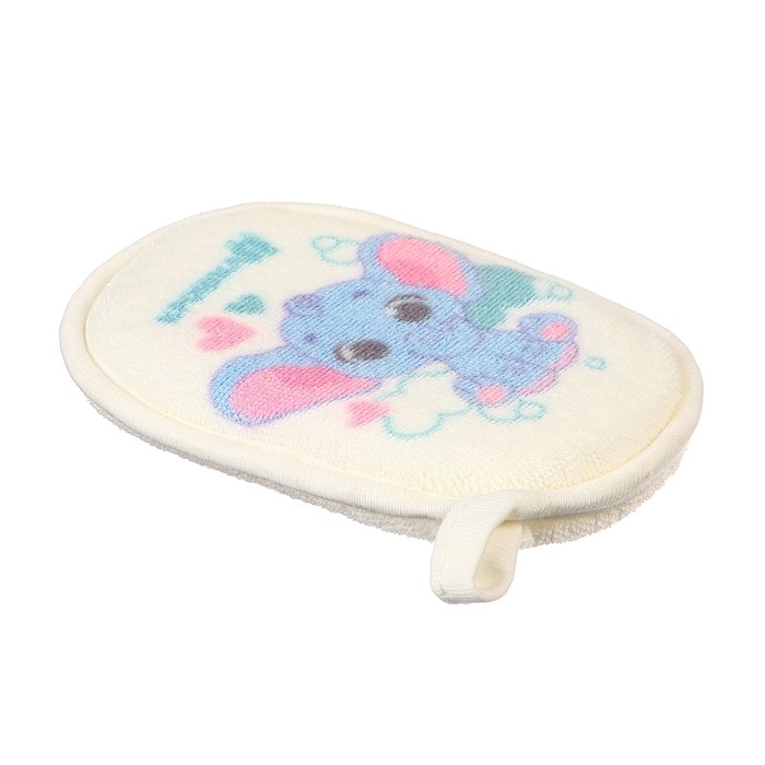 Мочалка детская, махровая «Слоник» Мочалка детская, махровая «Слоник»