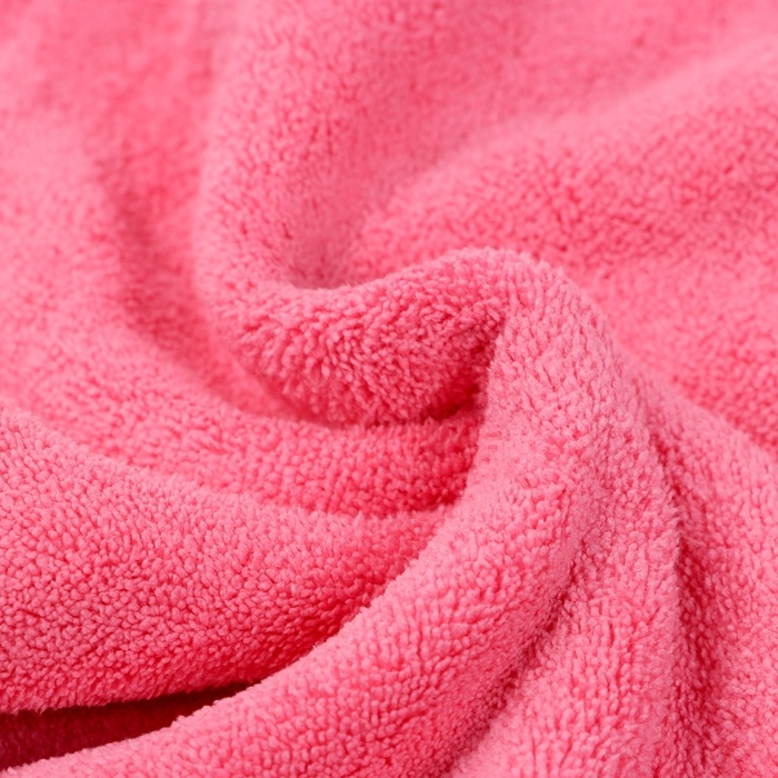 Тряпка для мытья авто, CARTAGE, микрофибра, 800 г/м&sup2;, 20&times;30 cм, розово-серая