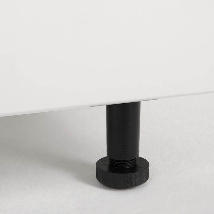 Шкаф напольный 600 2 ящика Хельга, 600х500х824, Белый/Грей софт МДФ Шкаф напольный 600 2 ящика Хельга, 600х500х824, Белый/Грей софт МДФ