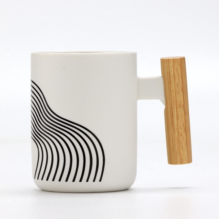 Кружка керамическая &laquo;Абстракция&raquo;, 400 мл