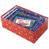 Новый год. Набор коробок 10 в 1 "С Новым годом!", Disney красная