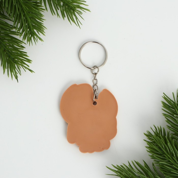 Брелок для ключей , резиновый, аниме «Милаш», 6 х 4,9 см Брелок для ключей , резиновый, аниме «Милаш», 6 х 4,9 см