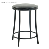 Табурет "Ультра" с кольцом,Черный/Черный