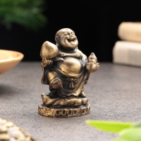 Сувенир &laquo;Хотей  на удачу", гипсобетон, 6х5х5 см, набор 3 шт, 4х3,5х6 см