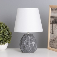 Лампа настольная "Иветт" 1х40Вт Е14 черный 20х20х30см Лампа настольная "Иветт" 1х40Вт Е14 черный 20х20х30см