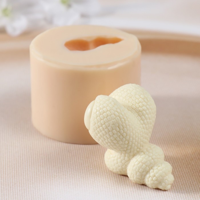 Молд силиконовый Молд силиконовый "Змея №4" 4,2х4х5 см