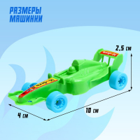 Грузовик инерционный &laquo;Автовоз&raquo;, 2 машинки и 2 паровоза, цвета МИКС