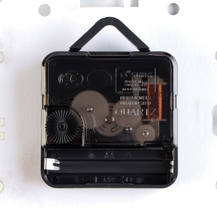 Часы настенные интерьерные, 3d "Бабочки", бесшумные, большие, d-15 см, 20.5 х 20.5 см