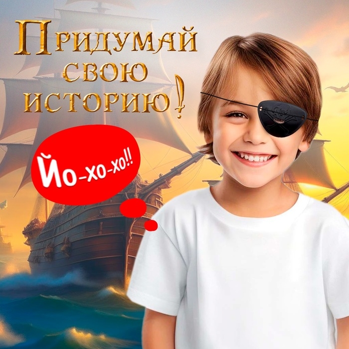 Набор пирата «Одноглазый Джек», 4 предмета Набор пирата «Одноглазый Джек», 4 предмета