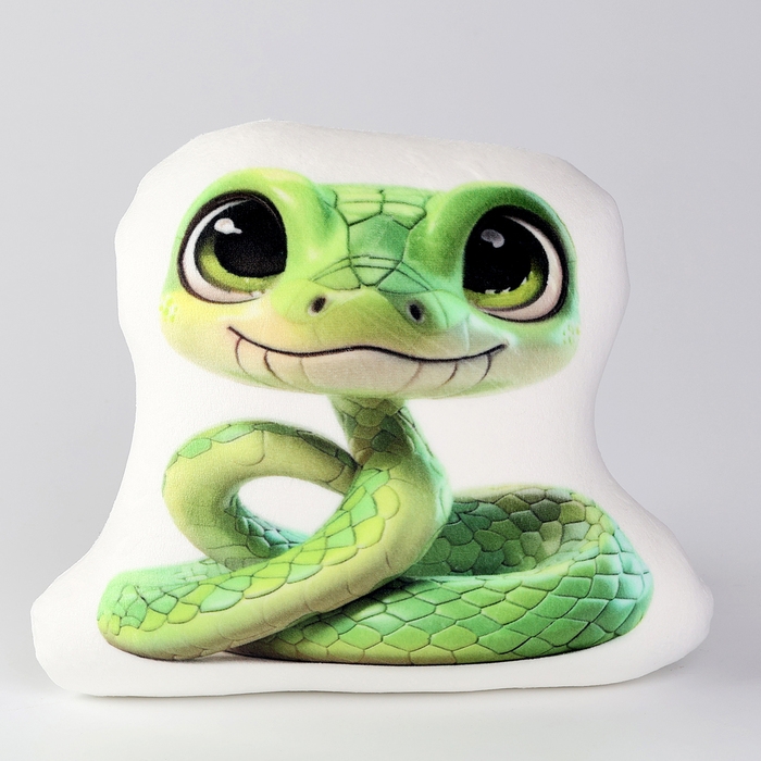 Новый год! Антистресс игрушка &laquo;Змея&raquo; зелёная