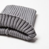 Комплект детский (шапка, снуд) MINAKU  р-р 54-56, цвет серый