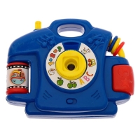 Фотоаппарат &laquo;Детское счастье&raquo;, с картинками животных, световые эффекты, МИКС