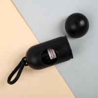 Контейнер с пакетами для уборки за собаками «Пёсик» (рулон 15 шт) Контейнер с пакетами для уборки за собаками «Пёсик» (рулон 15 шт)