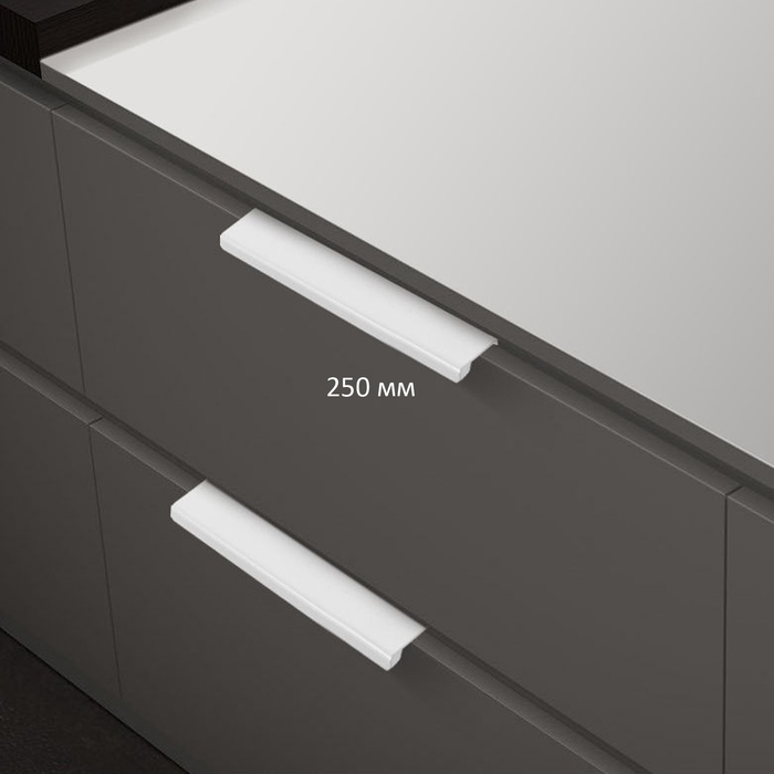 Ручка CAPPIO RT001WH, L=250,м/о 192, цвет белый Ручка CAPPIO RT001WH, L=250,м/о 192, цвет белый