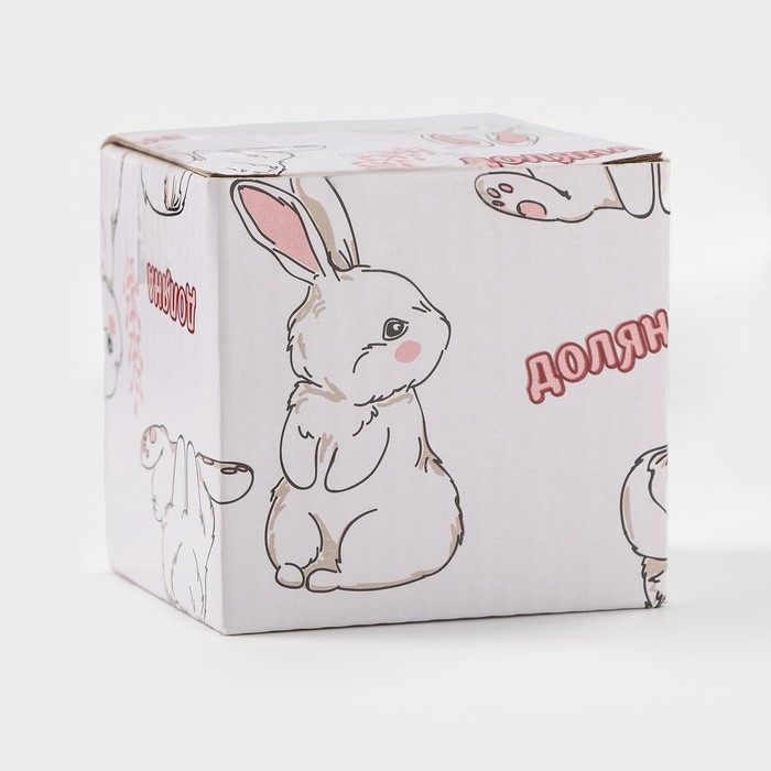 Пробка для бутылки Доляна &laquo;Зайка с бантиком&raquo;, 3,5&times;9 см