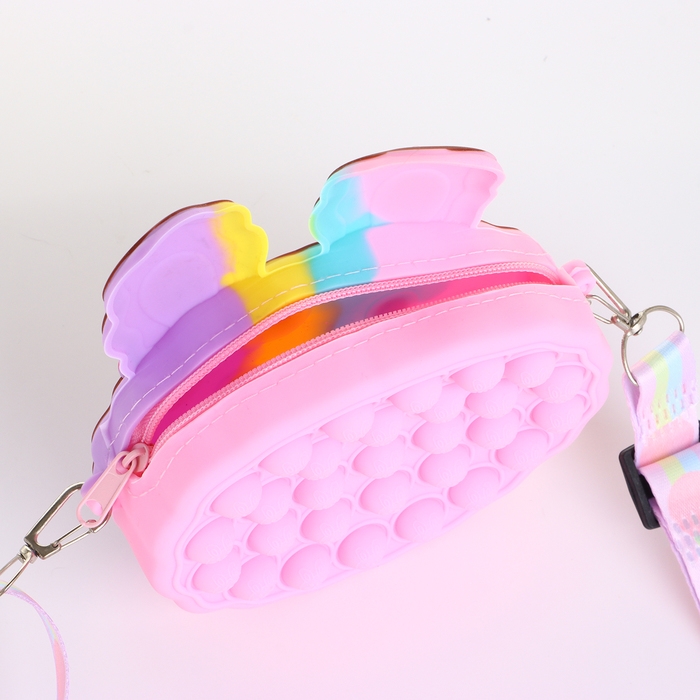 Сумка детская на молнии &laquo;Выбражулька&raquo;, цвет разноцветный