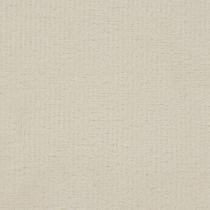 Лоскут плюш, 50 &times; 50 см, 220 г/м, цвет молочный №11