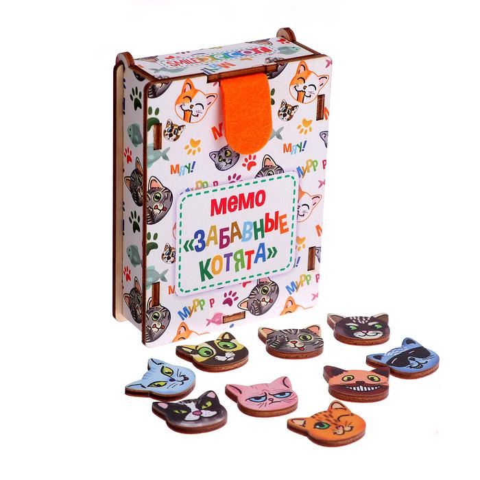 Мемо &laquo;Забавные котята&raquo;