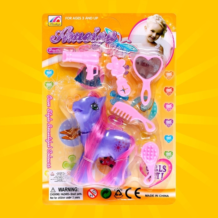 Пони &laquo;Люси&raquo; с аксессуарами, МИКС