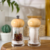 Набор мельниц для соли и перца Magistro,10×5×10 см, 2 шт Набор мельниц для соли и перца Magistro,10×5×10 см, 2 шт