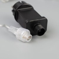 Светодиодная фигура &laquo;Ангел&raquo; 65 &times; 140 &times; 65 см, металл, 31 В, мерцание, свечение тёплое белое