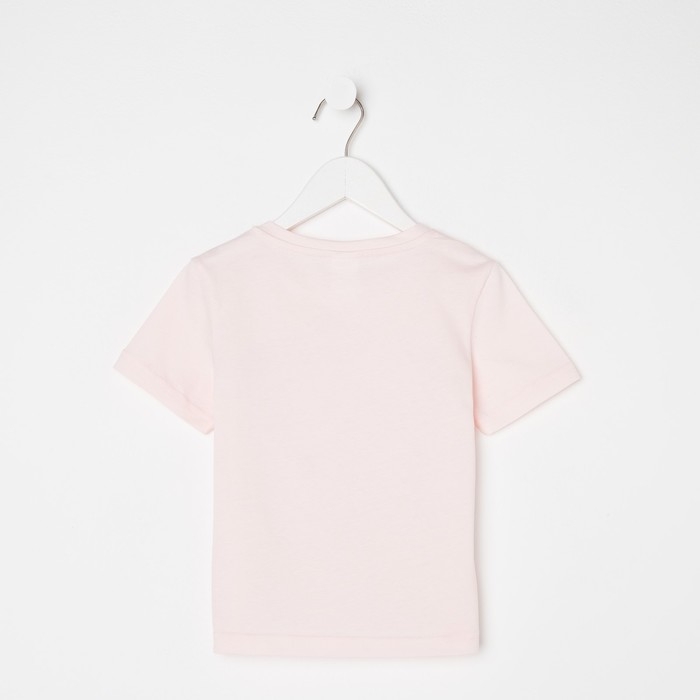 Футболка детская KAFTAN "Love mom" р.30 (98-104), розовый