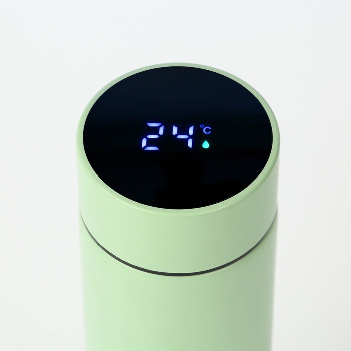 Термос с индикатором температуры &laquo;Солнце&raquo;, 500 мл, сохраняет тепло 8-10 ч