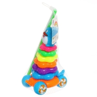 Каталка-пирамидка «Пингвин», 6 колец Каталка-пирамидка «Пингвин», 6 колец