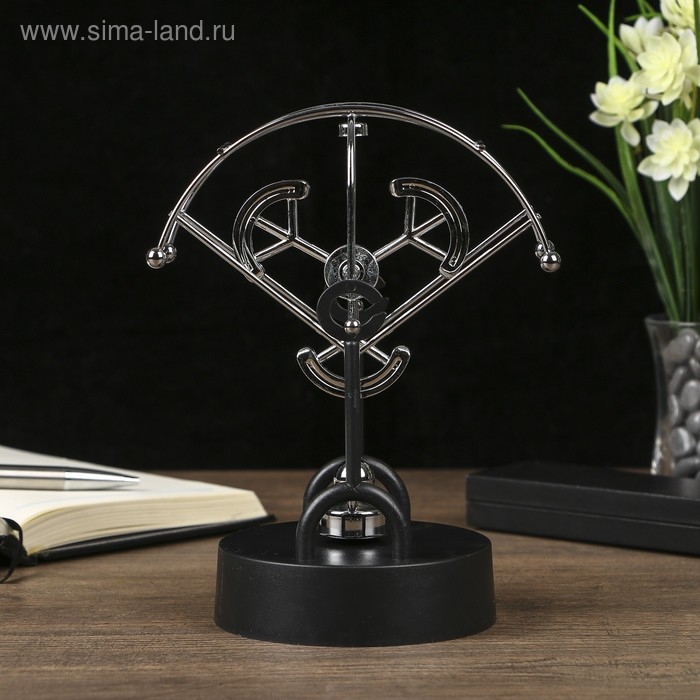 Маятник "Вечный двигатель" МИКС 20х16х11 см