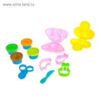 Игровой набор &laquo;Я кондитер&raquo;, масса для лепки 4 цвета, в пакете