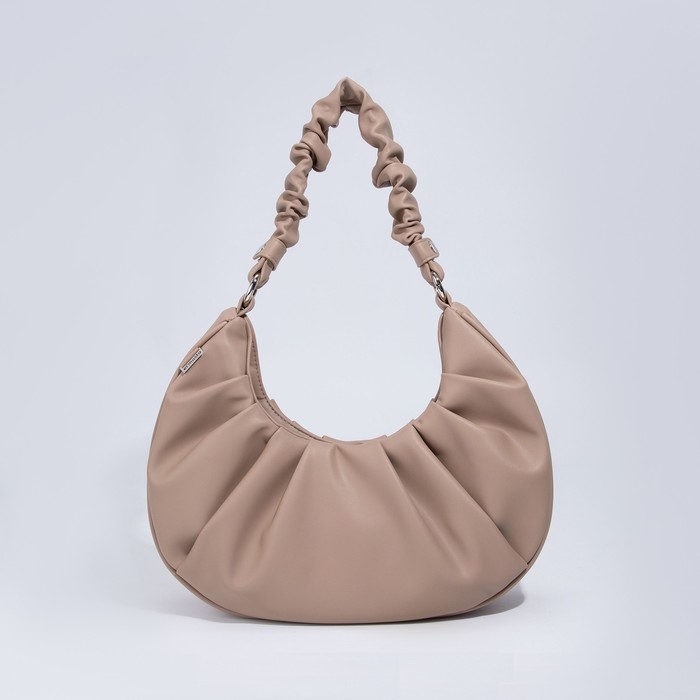 Сумка-багет El Masta на магните, цвет бежевый