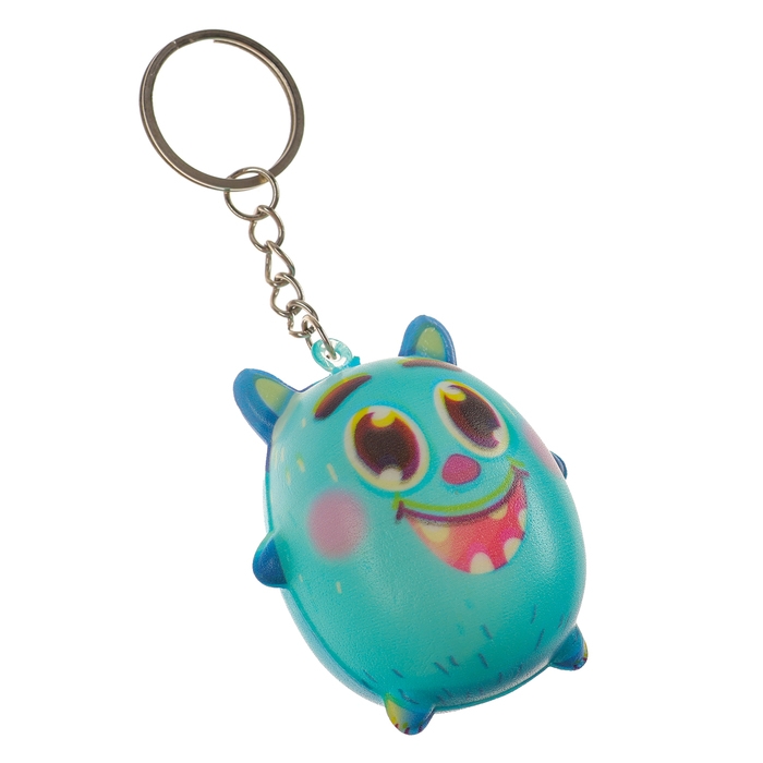 Мялка-сквиш &laquo;Зверёк&raquo;, на брелоке, цвет МИКС