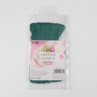 Набор ниток мулине №3808, 8 ± 1 м, 6 шт, цвет тёмно-бирюзовый Набор ниток мулине №3808, 8 ± 1 м, 6 шт, цвет тёмно-бирюзовый