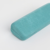 Футляр для очков на хлопушке, длина 15 см, цвет бирюзовый