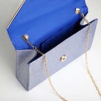 Сумка-клатч на магните, цвет синий Сумка-клатч на магните, цвет синий