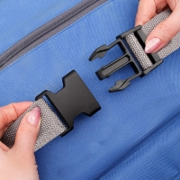 Фастекс 25 мм, нагрузка до 15 кг, 2 шт, в блистере, цвет чёрный, цена за 1 набор