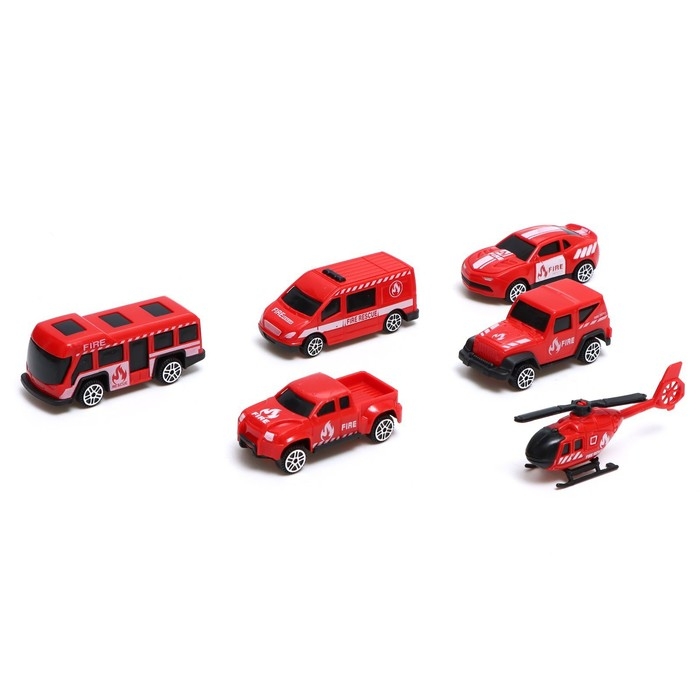 Грузовик &laquo;Перевозчик&raquo;, в комплекте 6 машин и дорожные знаки