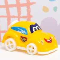 Машина пластмассовая "Мультяшка" 14 х 9 х 7 см, микс