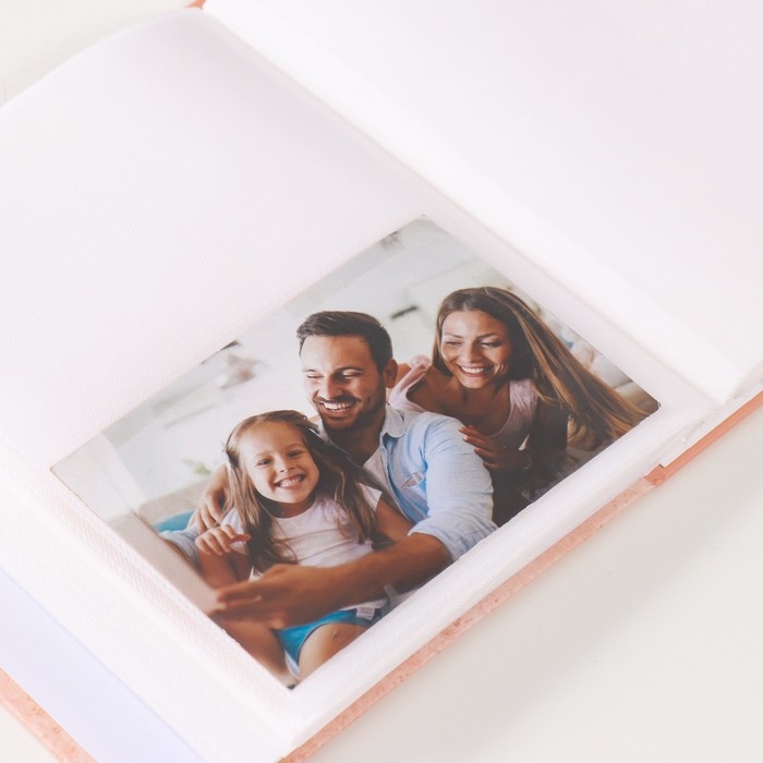 Фотоальбом на 200 фото 10х15 см, пластик. листы "Bunny life" Заячья жизнь