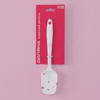 Лопатка Доляна &laquo;Конфетти&raquo;, 20&times;4,5 см, цвет белый